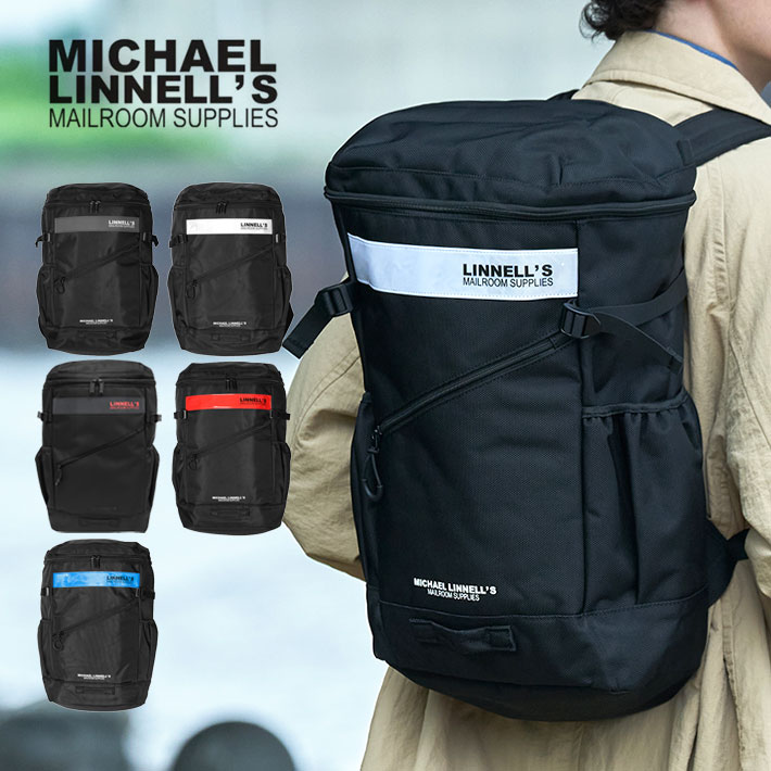 最大300円OFFクーポン配布中！5/16 1:59まで MICHAEL LINNELL マイケルリンネル Toss Pack トスパックバックパック リュック メンズ レディース ブラック ML-020プレゼント ギフト 通勤 通学 送料無料 国内正規品 bgsin 母の日