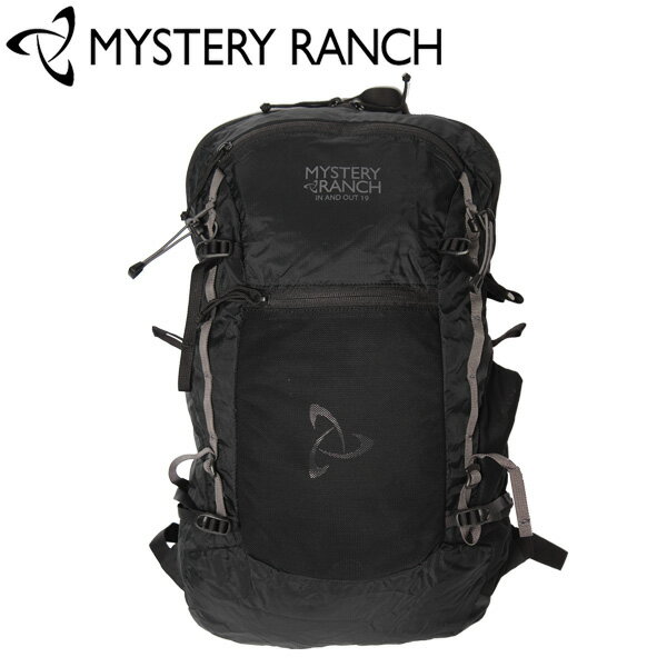 ミステリーランチ リュック メンズ MYSTERY RANCH ミステリーランチ In & Out-Black イン アンド アウト ブラックリュック リュックサック バッグ メンズ 19Lブラック プレゼント ギフト 通勤 通学 送料無料 父の日