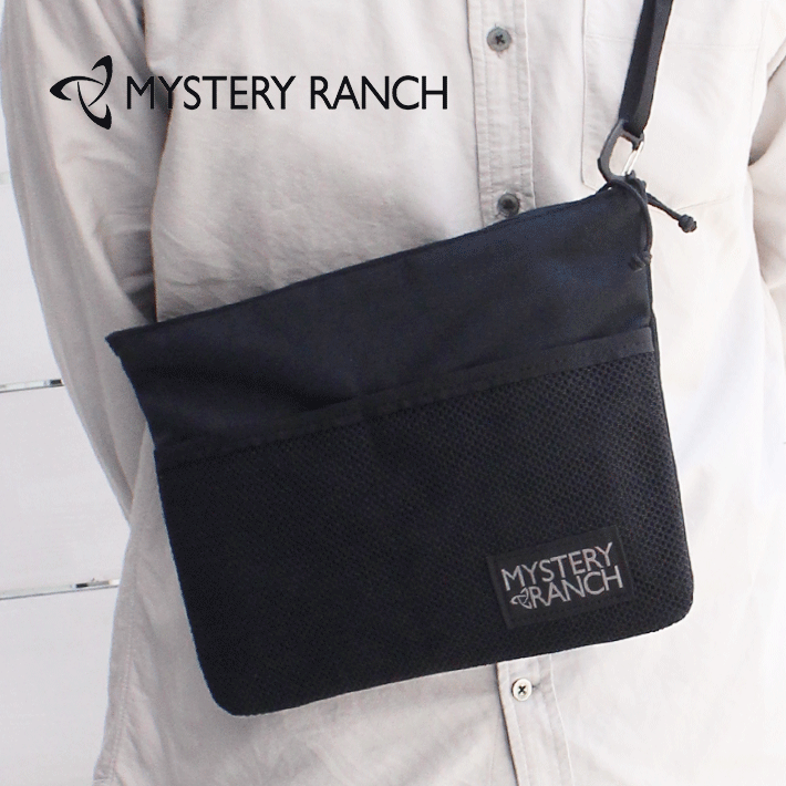 楽天雑貨倉庫TOKIA最大300円OFFクーポン配布中！MYSTERY RANCH ミステリーランチ Street Market ストリートマーケットショルダー バッグ サコッシュ メンズ レディース 3.5L ブラック 112622アウトドア ミリタリー プレゼント ギフト 送料無料 bgsin 母の日