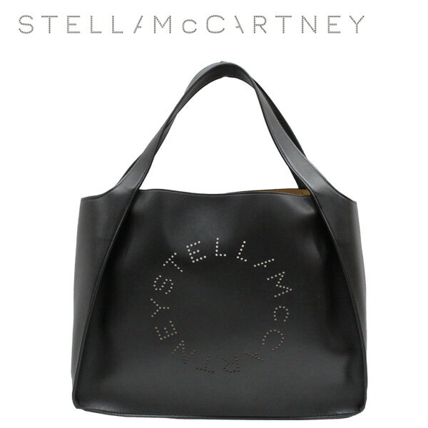 SSで使える10%OFFクーポン配布中！STELLA McCARTNEY ステラ・マッカートニー Stella Logo Tote Bag ステラ ロゴ トート バッグトートバッグ ショルダーバッグ バック ブラック レディース 502793 W8542プレゼント ギフト 通勤 通学 送料無料