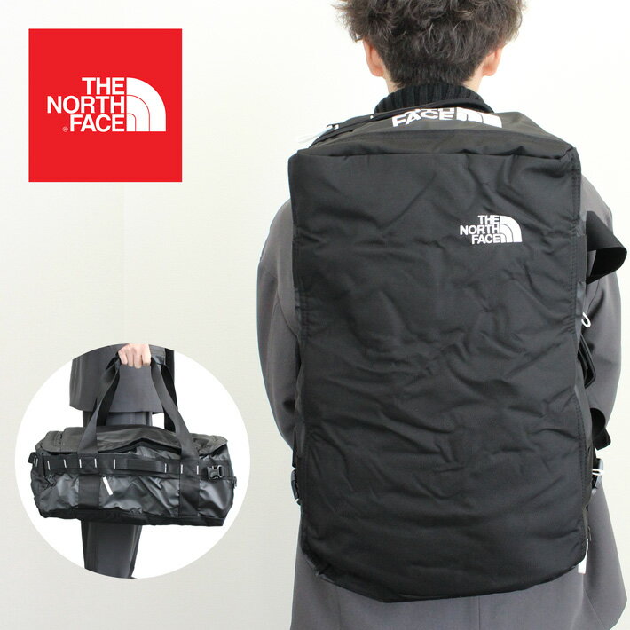 THE NORTH FACE ザ ノースフェイス BASE CAMP VOYAGER DUFFEL 42L ベースキャンプ ボイジャー ダッフル NF0A52RQリュック リュックサック バックパック ボストンバッグ メンズ ブラック 42Lプレゼント ギフト 通勤 通学 送料無料