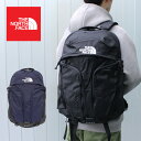 最大300円OFFクーポン配布中！5/16 1:59まで THE NORTH FACE ザ ノースフェイス SURGE サージNF0A52SG リュック リュックサック バックパック バッグ 31Lブラック ネイビー メンズ レディース プレゼント ギフト 通勤 通学 送料無料 bgsin 母の日