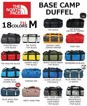 THE NORTH FACE ザ ノースフェイス BASE CAMP DUFFEL ベースキャンプダッフルボストンバッグ リュックサック バックパック A3 Mサイズ 71L メンズ レディースプレゼント ギフト 通勤 通学 送料無料 母の日