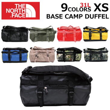 エントリー＆購入金額次第で最大ポイント7倍！12/18 9:59まで THE NORTH FACE ザ ノースフェイス BASE CAMP DUFFEL ベースキャンプ ダッフル XSサイズリュック リュックサック バックパック ボストンバッグ メンズ B4 31Lプレゼント ギフト 通勤 通学 送料無料