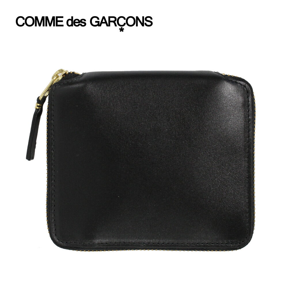 コム デ ギャルソン 財布 レディース Wallet Comme des Garcons ウォレット コム デ ギャルソン SA2100 折りたたみ財布 二つ折り財布財布 コンパクト ラウンドファスナー レザー 本革 メンズ レディース ゴールドコインケース 札入れ プレゼント ギフト 通勤 通学 送料無料 母の日