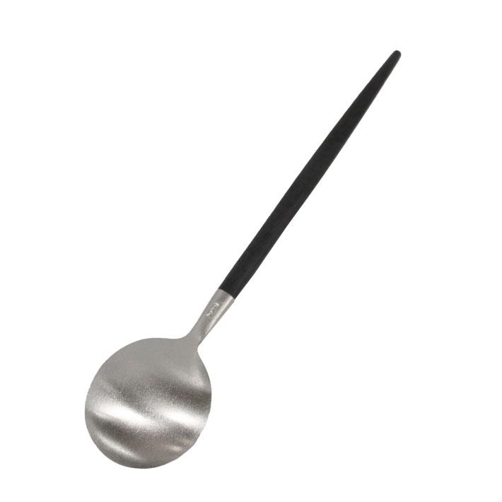 100円OFFクーポン配布中！Cutipol クチポール GOA ゴア Tea spoon ティースプーン ブラック 黒 シルバーキッチン用品 スプーン カトラリー おしゃれ 人気 シンプル GO11プレゼント ギフト インテリア