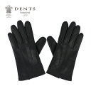 DENTS デンツ BATH HAIR SHEEP バス ヘア シープ 手袋 グローブ 5-9001羊革 本革 レザー カシミヤ メンズ ブラック 黒プレゼント...