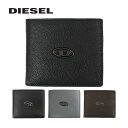 ディーゼル 二つ折り財布（メンズ） DIESEL ディーゼル HIRESH S.II ハイレッシュS.II二つ折り財布 メンズ レディース ブラック X08844 P0685 T8013 T8088 H8278 T2184 レザー 本革ブラック グレー 札入れ コインケース 財布 プレゼント ギフト 通勤 通学 送料無料 母の日