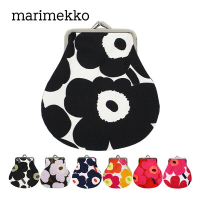SSで使える10%OFFクーポン配布中!marimekko マリメッコ Pieni kukkaroがま口 財布 コインケース 小銭入れ レディース 20310 47010 020310 047010 91495 Mini Unikkoプレゼント ギフト 通勤 通学