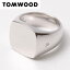 TOMWOOD トムウッド Cushion Polished (S925) クッションポリッシュアクセサリー 指輪 リング ジュエリー おしゃれ ブランド 大人 上品 エレガント シンプル レディース シルバー 8号 10号 12号 14号プレゼント ギフト 通勤 通学 送料無料 34,980円