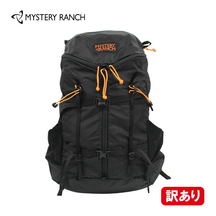 【訳あり】【向かって左調整パーツ欠け】MYSTERY RANCH ミステリーランチ Gallagator 25 ギャラゲーター25バックパック 24L リュックサック リュック バッグ カバン 鞄 ブラック 黒 メンズ おしゃれアウトドア ミリタリー アウトレット 新品 送料無料