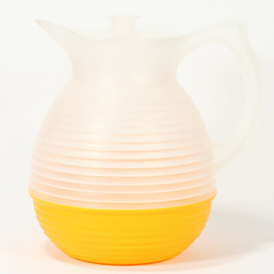 【訳あり】【小傷あり】La Carafe / ラ カラフVINTAGE YELLOW/ヴィンテージ イエロー お茶入れ 水差し　キッチン　テーブルウェア電子レンジOK　インテリア　フランス製　オシャレ