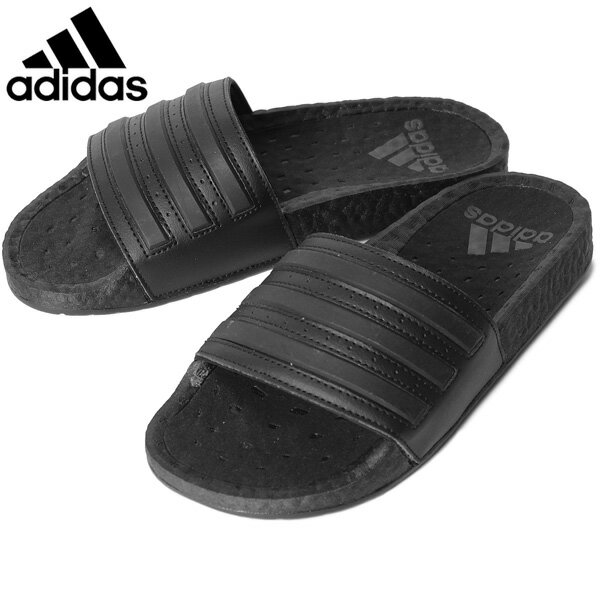 期間限定でポイント5倍！adidas アディダス ADILETTE BOOST アディレッタ ブーストサンダル シューズ スポーツサンダル シャワーサンダル メンズ レディース ブラック EH2256プレゼント ギフト 通勤 通学