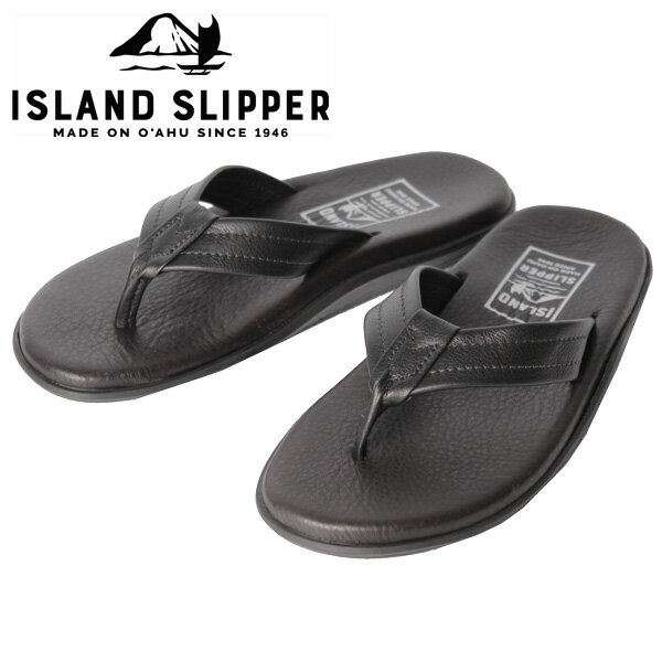 ISLAND SLIPPER アイランドスリッパサンダル トングサンダル スリッパ シューズ メンズ レディース ブラック レザー PTソール PB202プレゼント ギフト 通勤 通学 送料無料 sndl 父の日