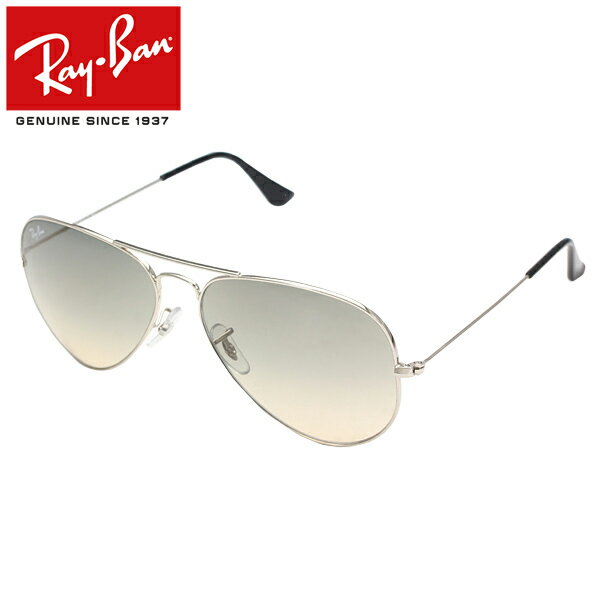 Ray-Ban/Rayban/レイバン サングラス/メンズ/レディースRB3025 003/32 58/AVIATOR/アビエーター/ティアドロップ/シルバー プレゼント/ギフト/通勤/通学