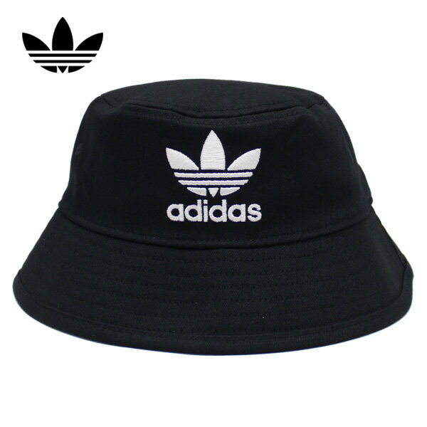 4/25限定！エントリー＆抽選で最大100%Pバック！adidas Originals アディダス オリジナルス BUCKET HAT CORE バケットハット コアバケットバット ハット 帽子 AJ8995 ブラック メンズ レディースプレゼント ギフト 通勤 通学 母の日