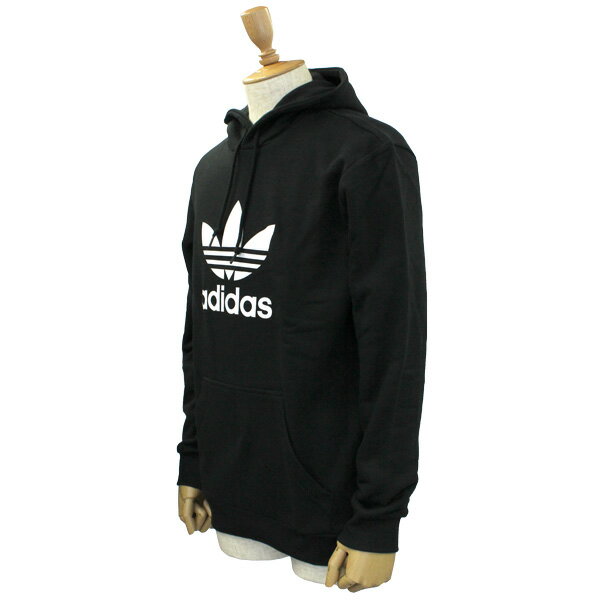 adidas Originals アディダス オリジナルス TREFOIL HOODIE トレフォイル パーカーパーカー メンズ レディース ブラック グレー ブルールームウェア 部屋着 プレゼント ギフト 通勤 通学 送料無料