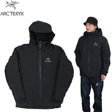 100円OFFクーポン配布中！ARC'TERYX ARCTERYX アークテリクス Men's FISSION SV JACKET フィション ジャケット中綿 マウンテンパーカー GORE-TEX アウター ゴアテックス フード フーディー ブラック メンズ 19645プレゼント ギフト 通勤 通学 送料無料