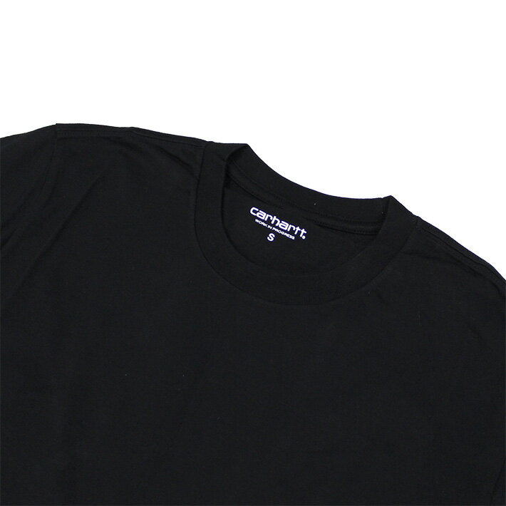 100円OFFクーポン配布中！Carhartt WIP カーハート WIP S/S BASE T-SHIRTショートスリーブ ベース Tシャツ カットソー 半袖 メンズ レディース ブラック ホワイト無地 ワンポイント ロゴ i026264 プレゼント ギフト 通勤 通学 送料無料