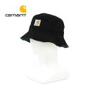 Carhartt WIP カーハート WIP HESTON BUCKET ヘストン バケットハットキャップ 帽子 メンズ レディース グリーン I032129ブラック 黒 プレゼント ギフト 通勤 通学 送料無料 母の日