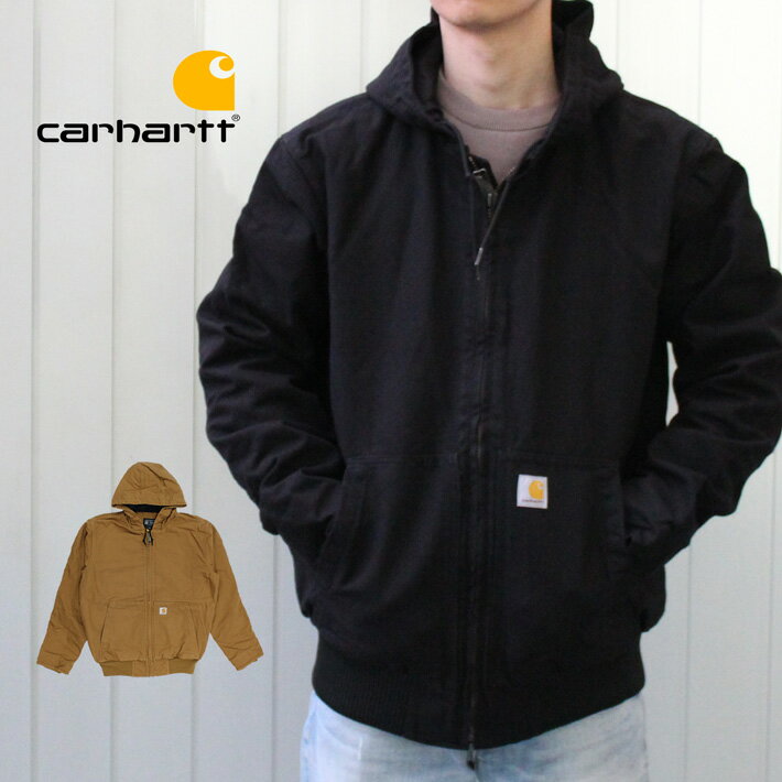 Carhartt カーハート Loose Fit Washed Duck Insulated Active Jacket ルーズフィット ウォッシュド ダック インサレート アクティブ ジャケットジャケット パーカー 長袖 メンズ ブラック ブラウン 104050プレゼント ギフト 通勤 通学 送料無料 父の日