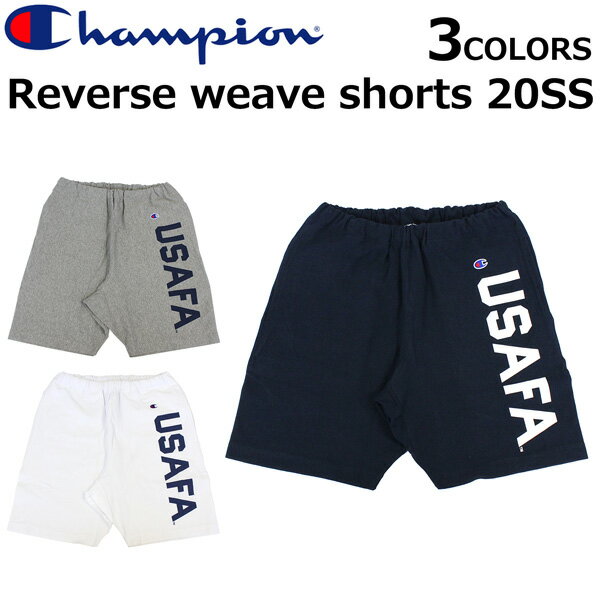 Champion チャンピオン Reverse weave shorts 20SS リバースウィーブショートパンツ 20SSショートパンツ ボトムス トレーニング スポーツ ロゴ刺繍 プリント メンズ C3R508ルームウェア 部屋着 プレゼント ギフト 通勤 通学