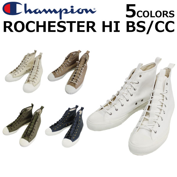 SSで使える10%OFFクーポン配布中！Champion チャンピオン ROCHESTER HI BS/CC ロチェスターMilitary Line/College＝IVY Line ハイカット スニーカー ジョギング ランニング スポーツ シューズ メンズ C2-L702/C2-L704プレゼント ギフト 通勤 通学 送料無料