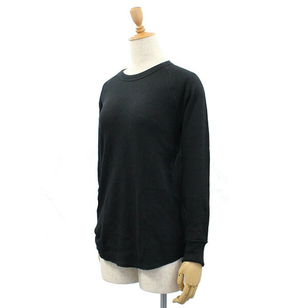 Hanes ヘインズ Thermal Crew Neck Hanez Undies T-Shirt サーマル クルーネック アンディーズ Tシャツ長袖 レディース Freesize フリーサイズ Hw4j501ルームウェア 部屋着 プレゼント ギフト 父の日 通勤 通学