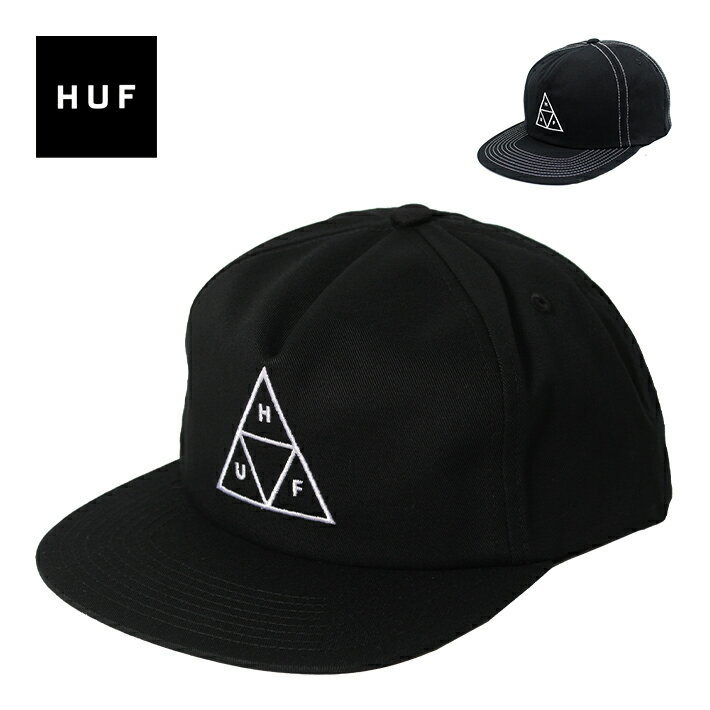 5/15限定！エントリー＆抽選で最大100%Pバック！HUF ハフ SET TT SNAPBACK セット TT スナップバックキャップ 帽子 ジョギング ランニング スポーツ メンズ レディース HT00715ブラック プレゼント ギフト 通勤 通学 父の日