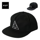 ハフ 帽子 レディース MAX300円OFFクーポン配布中！4/27 9:59まで HUF ハフ SET TT SNAPBACK セット TT スナップバックキャップ 帽子 ジョギング ランニング スポーツ メンズ レディース HT00715ブラック プレゼント ギフト 通勤 通学 母の日