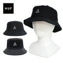 ハフ 帽子 レディース HUF ハフ SET TT BUCKET セットTT バケット バケットハットキャップ 帽子 ジョギング ランニング スポーツ メンズ レディース ブラック HT00717プレゼント ギフト 通勤 通学 母の日