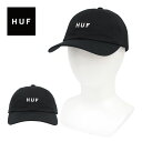 ハフ 帽子 レディース HUF ハフ SET OG CV 6 PANEL HAT セットOG CV6 パネルハット キャップ 帽子レジャー アウトドア キャンプ ジョギング ランニング スポーツ メンズ レディース HT00716ブラック 黒 プレゼント ギフト 通勤 通学 母の日