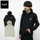 5日限定!5%OFFクーポン配布中!HUF ハフ ESSENTIALS TT P/O HOODIE エッセンシャル フーディーパーカー スウェット 長袖 メンズ...