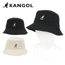 KANGOL カンゴール Washed Bucket ウォッシュド バケット帽子 ハット ジョギング ランニング スポーツ メンズ レディース M/L/XLサイズ 230-069602 01 93 ブラック 黒プレゼント ギフト 通勤 通学 送料無料 母の日