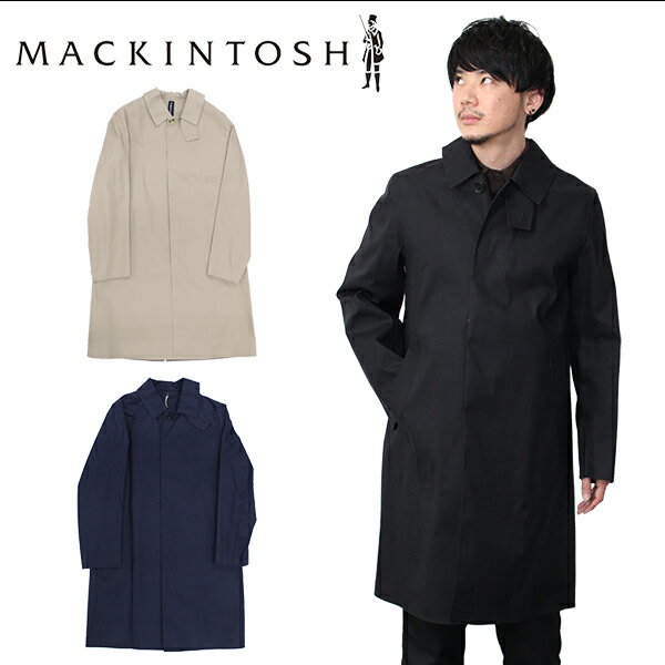 MACKINTOSH マッキントッシュ OXFORD オックスフォードステンカラーコート トップス コート メンズ ブラック ネイビー ベージュ GRC-108 Dunkeld ダンケルド 継続モデルプレゼント ギフト 通勤 通学 送料無料