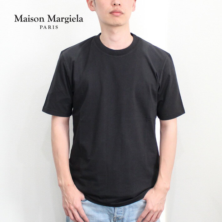 楽天雑貨倉庫TOKIAMAISON MARGIELA メゾンマルジェラ 半袖 Tシャツメンズ レディース トップス クルーネック ブランド 人気 モード おしゃれ S50GC0672 S24347 855ブラック 黒 プレゼント 通勤 通学 送料無料 父の日