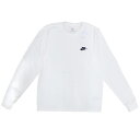 ナイキ ルームウェア メンズ 4/25限定！エントリー＆抽選で最大100%Pバック！NIKE ナイキ Men's long T-shirt メンズ ロング Tシャツカットソー スリーブ 長袖 メンズ ロゴ プリント ホワイト AR5194ルームウェア 部屋着 プレゼント ギフト 通勤 通学 母の日