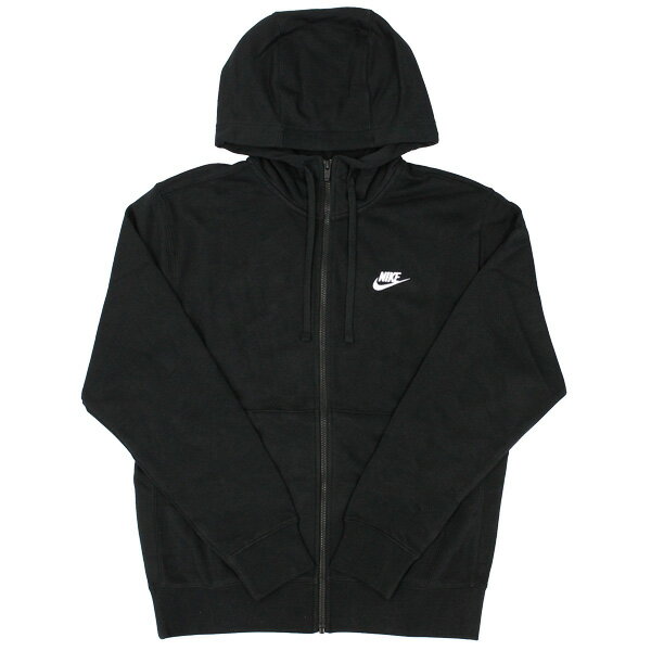 NIKE ナイキ Club French Terry Full Zip Hoody クラブ フレンチテリー フルジップ フーディパーカー スウェット メンズ ロゴ ブラック BV2649 010プレゼント ギフト 通勤 通学 送料無料 父の日