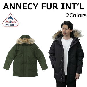 11/1限定でMAX300円OFFクーポン配布中！PYRENEX ピレネックス ANNECY アヌシーダウン アウター ジャケット フィンラクーン リアルファー 撥水素材 保温性能 メンズ HMQ008Pプレゼント ギフト 通勤 通学 送料無料