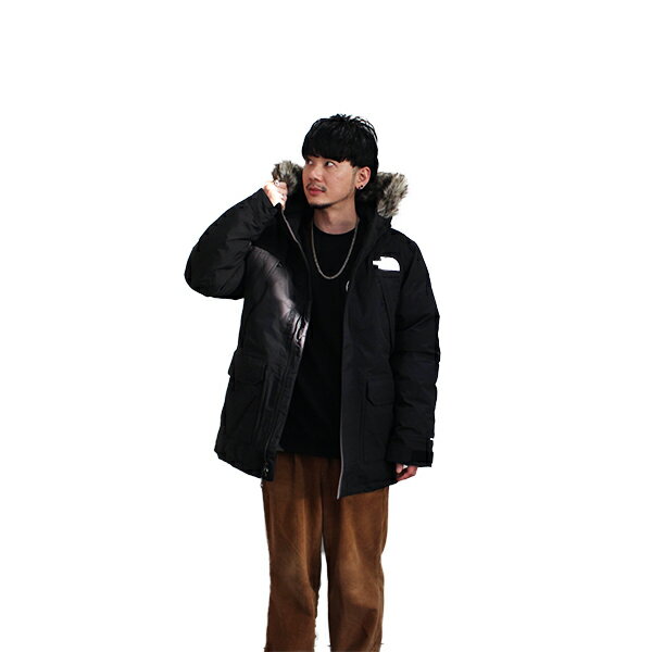 100円OFFクーポン配布中！THE NORTH FACE ザ ノースフェイス MCMURDO PARKA マクマード パーカー フーディ ファー ダウン コート マウンテン ジャケットアウター 中綿 メンズブラック プレゼント ギフト 通勤 通学 送料無料