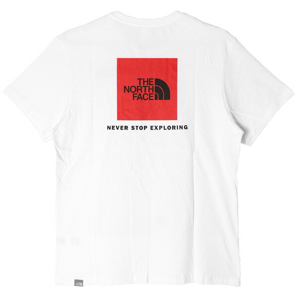 THE NORTH FACE ザ ノースフェイス REDBOX TEE メンズ レッドボックス TシャツTシャツ 半袖 ロゴ プリント メンズ ホワイト ブラックプレゼント ギフト 通勤 通学