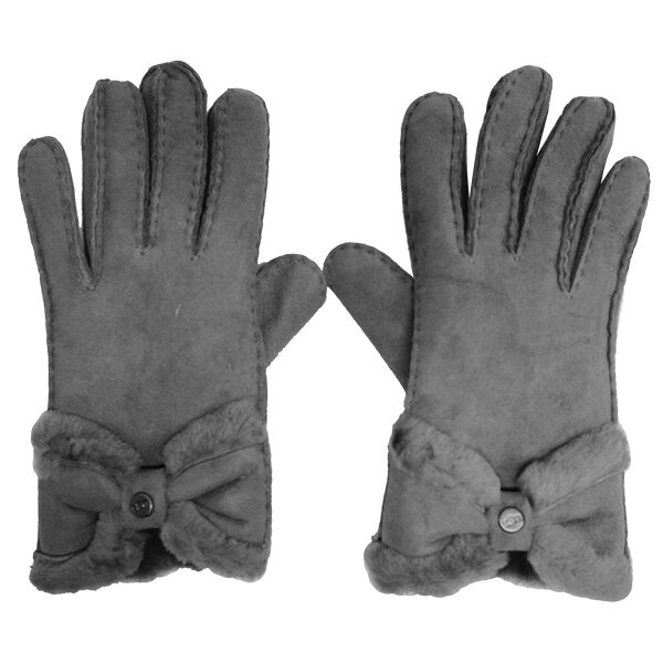格安人気 UGG アグ SHEEPSKIN TURNED BOW GLOVE シープスキン ターン 