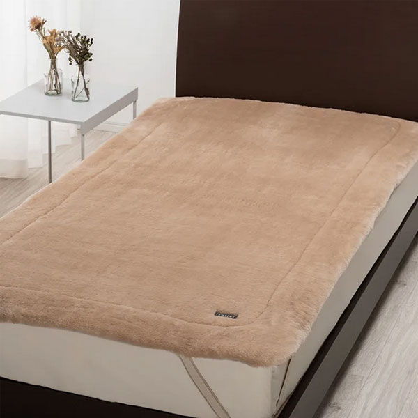 西川 イトリエ ロングパイル ウール 敷きパッド シングル 日本製 洗える ウール敷きパッド 泉大津 オーストラリア メリノウール 秋冬春向き あったか 敷パッド 暖かい ウォッシャブル シングルサイズ CM03272006(3.0)