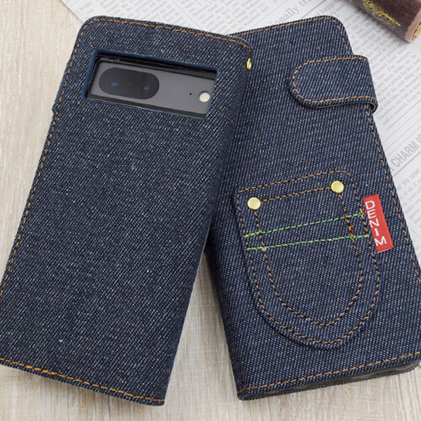 樂天商城 - Google Pixel7 手帳型ケース スマホケース Google Pixel 7 docomo SoftBank Pixel 7 グーグルピクセル7 ピクセル 手帳 スマホカバー カード収納 スマホケース スマホカバー グーグル ポケット デニム デザイン ポケット手帳型ケース