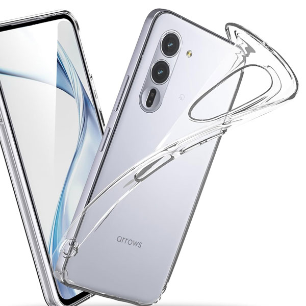 樂天商城 - arrows Alpha スマホ保護ケース 富士通スマホ F-51F docomo クリア ソフト 傷防止 アローズ アルファ F-51F 保護ケース バックケース 背面 薄型 スクラッチ防止 ストラップホール付 F-51F/M08用 スマホケース スマホカバー マイクロドット