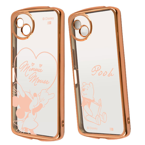 Rakuten - AQUOS wish4 ミニーマウス スマホ保護ケース プーさん SHARP スマホ 精密設計 TPU ソフトケース AQUOS wish4 SH-52E docomo ミニー ケースカバー ソフト くまのプーさん TPU製 傷防止 AQUOS wish4 プーさん 保護ケース 衝撃吸収 シャープ アクオス ウィッシュフォー ケース