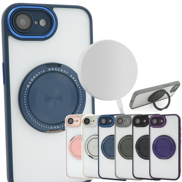 樂天商城 - iPhone 16e 衝撃 MagSafe対応 スタンド機能付き バンパーケース クリアケース iPhone16e 透明 耐衝撃 アイフォン16e スマホケース ハード ケース ジャケット スマホカバー クリア MagSafe マグセーフ カバー 耐衝撃クリアケース シンプル