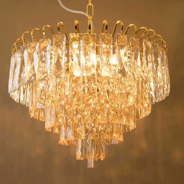 シャンデリア6灯LED電球対応モダ...