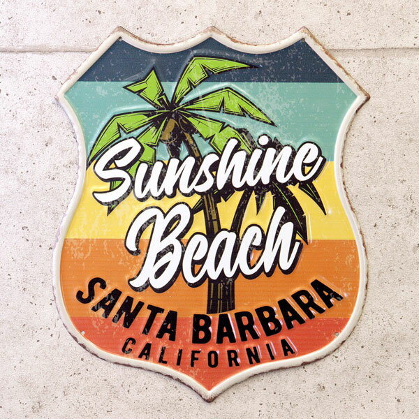 樂天商城 - 業務看板 アンティーク エンボス ティンプレート 看板 バー カフェ看板 アンティーク 店舗用 壁掛け プレート 屋外 おしゃれ レトロ調 プレート オブジェ ポスター 居酒屋 アメリカン雑貨 Sunshine Beach