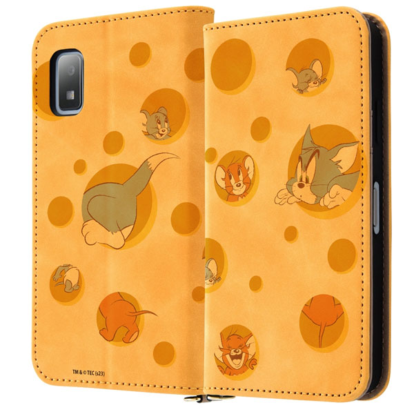 Rakuten - AQUOS wish3 トムとジェリー ケース SH-53D SH-M25 手帳 カバー トム ジェリ― タフィー チーズ アクオス wish3 スマホケース スマホカバー 手帳型ケース 携帯カバー オシャレ 可愛い アンドロイド ドコモ